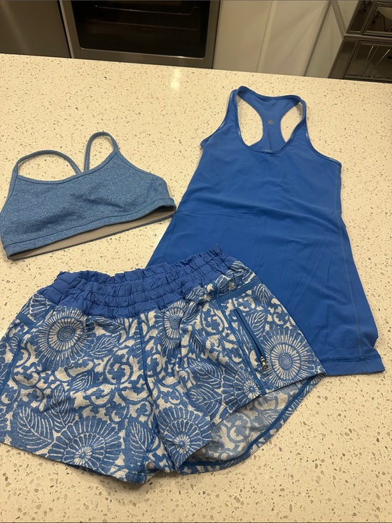 lululemon athletica Pants - Lululemon SET Bra, , Tank, Shorts size 6